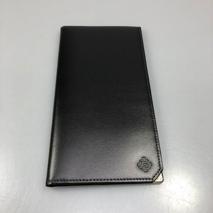 ロエベ 札入れ 長財布 レザー カードケース アナグラム ブラック LOEWE【AFI20】