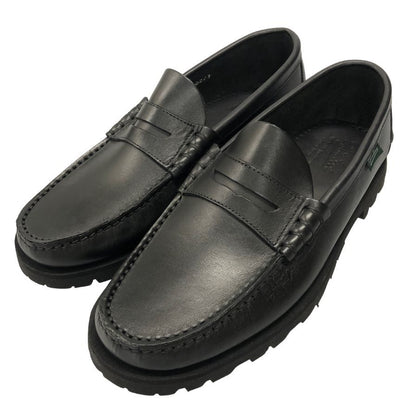 パラブーツ ローファー 0223 カーフ メンズ ブラック サイズ6ハーフ Paraboot ローファー 約25.0cm【LA】【中古】