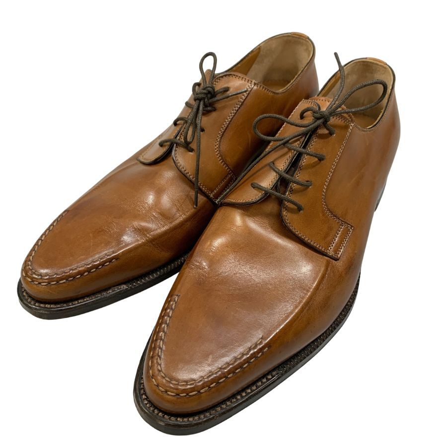 ボリーニ 129-40 U チップ メンズ サイズ 40 ブラウン Bollini 約25.0cm【AFC7】