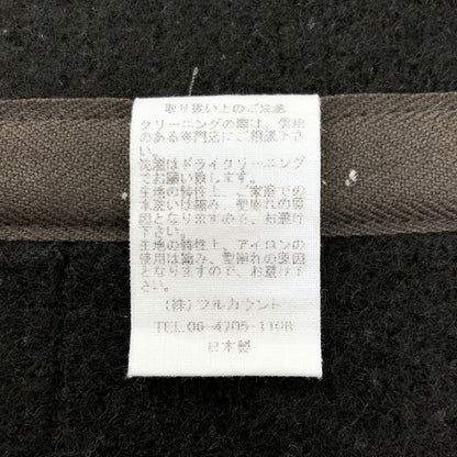 極美品◆ブラウンズビーチ ビーチクロスベスト フルカウント コットン×ウール グレー系 サイズ40 メンズ Brown's BEACH 【AFB28】