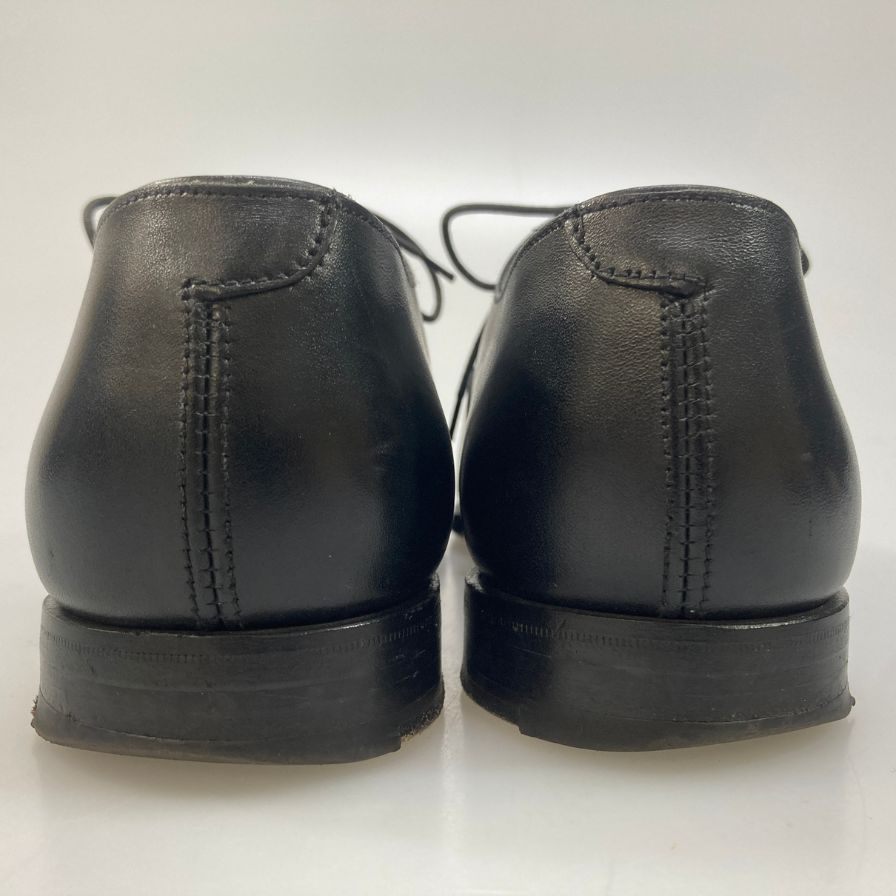 クロケット&ジョーンズ レザーシューズ ストレートチップ オードリー 377ラスト メンズ 6.5E ブラック系 29447 CROCKETT&JONES AUDLEY ビジネスシューズ 約25.5cm【LA】【中古】
