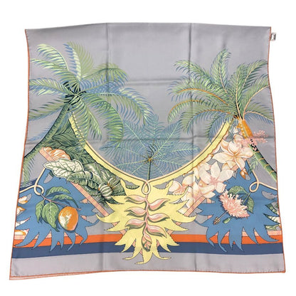 エルメス スカーフ レクタングル ALOHA アロハ 総柄 シルク レディース HERMES【AFI20】