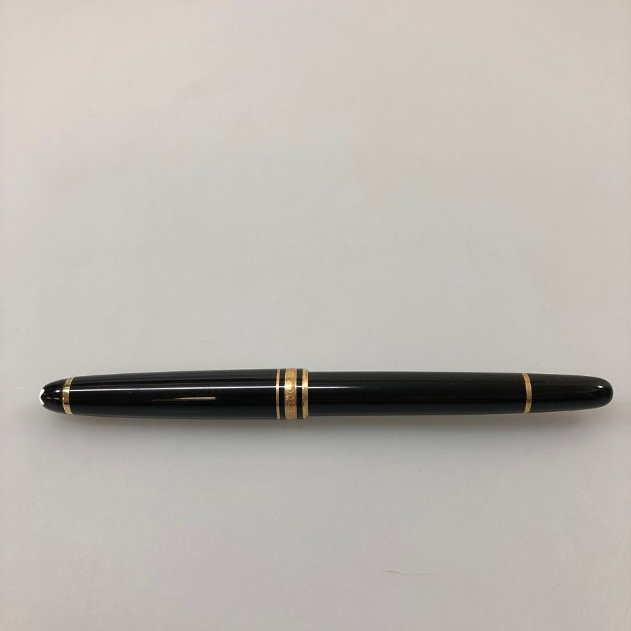 モンブラン 万年筆 マイスターシュテュック ペン先14K 585 ブラック ゴールド MONTBLANC【AFI2】