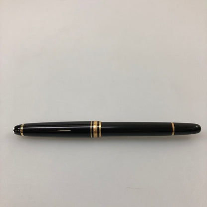 モンブラン 万年筆 マイスターシュテュック ペン先14K 585 ブラック ゴールド MONTBLANC【AFI2】
