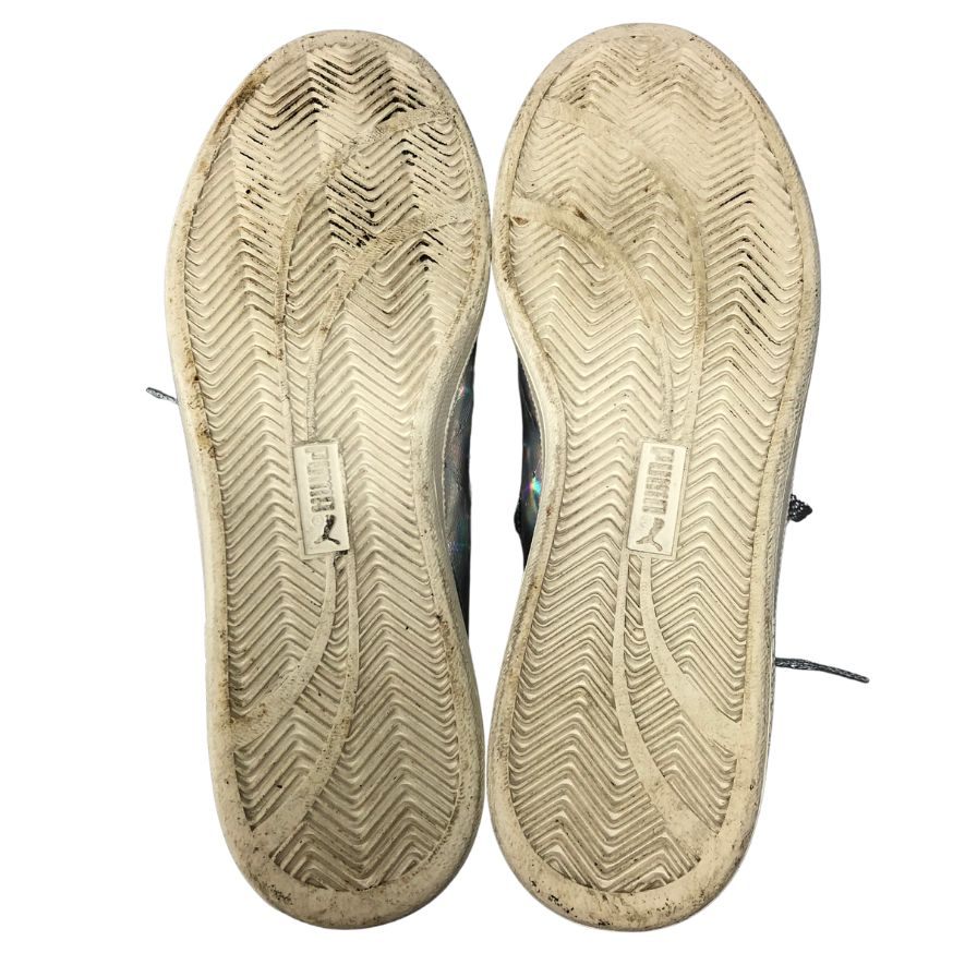 プーマ スニーカー マッチ メイドインジャパン メンズ 28cm シルバー 358759-02 PUMA MATCH MIJ 約28.0cm【AFC45】