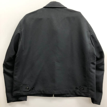 中古◆エルイー ジップジャケット ブルゾン 25-011-053-8002-1-0 日本製 メンズ サイズ3 ブラック LE 【AFB12】