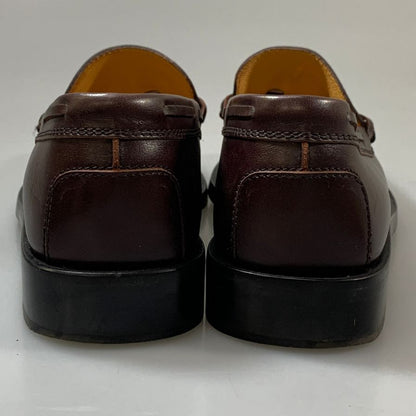 トッズ タッセルローファー カーフ ブラウン サイズ8 メンズ TOD`S 約27.0cm【AFC42】