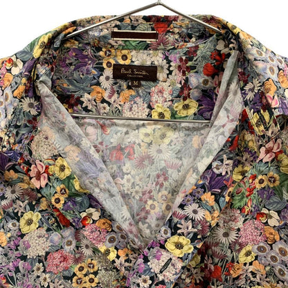 美品◆ポールスミス コレクション 長袖シャツ 花柄 PC-CR-51157 サイズM マルチカラー メンズ Paul Smith 【AFB37】