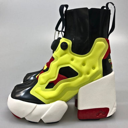 メゾンマルジェラ リーボック スニーカー Tabi Instapump Fury Hi S34WU0023 イエロー系 レディース サイズ37 Maison Margiela Reebok 約23.5cm【AFD1】