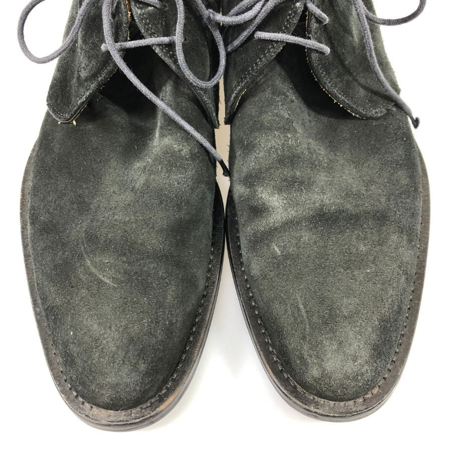 バーニーズニューヨーク チャッカブーツ スエード ブラック サイズ41.5  BARNEYS NEW YORK 約26.5cm【AFC44-2】