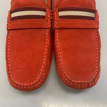 バリー ドライビングシューズ スエード WABLER 462 メンズ レッド サイズEU6.5 BALLY 約25.0cm【AFC5】