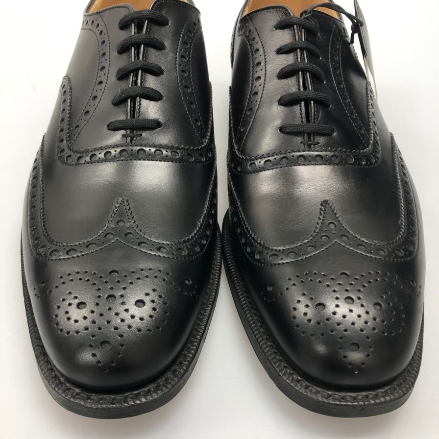 チャーチ レザーシューズ チェットウィンド サイズ8 メンズ ブラック Church's CHETWYND ビジネスシューズ 約26.5cm【LA】【中古】