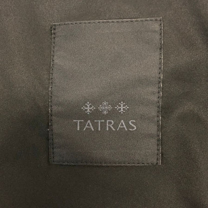 美品◆タトラス アストーニ エコファー スタンドカラー ブルゾン ブラック サイズ3 TATRAS ASTONI 【AFA4】