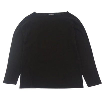 美品◆セントジェームス カットソー バスクシャツ ギルド ウエッソン レディース XS表記 ブラック SAINT JAMES L'ATELIER OUESSANT GUILD 【AFB34】
