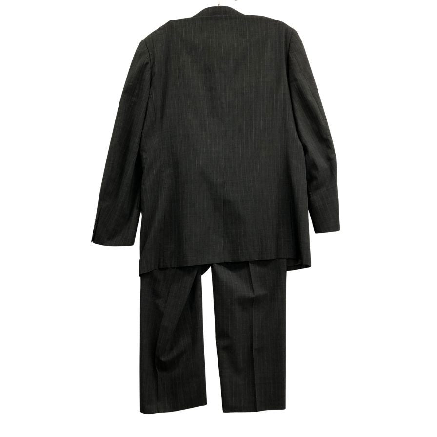 ブルックスブラザーズ スーツ 段返り3Bジャケット グレー ストライプ メンズ サイズ39REG Brooks Brothers【AFG1】