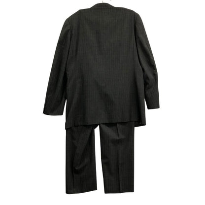 ブルックスブラザーズ スーツ 段返り3Bジャケット グレー ストライプ メンズ サイズ39REG Brooks Brothers【AFG1】
