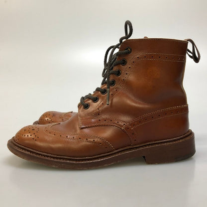 トリッカーズ カントリーブーツ モールトン ブラウン レディース UK3.5 Tricker’s ブーツ 約22.0cm【LA】【中古】