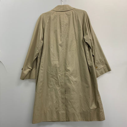中古◆バーバリー バルカラーコート 90S 旧タグ ライナー付き ベージュ メンズ サイズ165 Burberry 【AFA23】