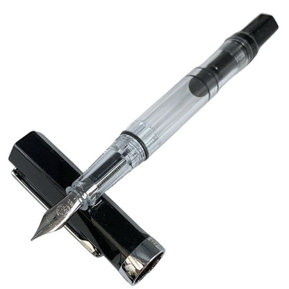 ツイスビー 万年筆 ECO クリア ブラック EF字 TWSBI【AFI17】