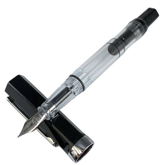 ツイスビー 万年筆 ECO クリア ブラック EF字 TWSBI【AFI17】