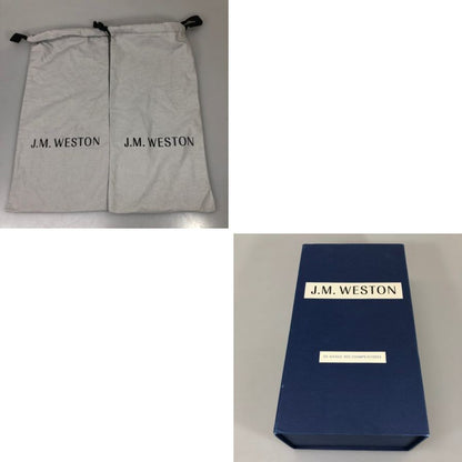 ジェイエムウエストン 180 シグニチャーローファー カーフ ブラック サイズUK3D レディース J.M WESTON 約22.5cm【AFD8】