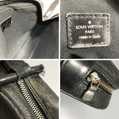 ルイヴィトン  タイガ カードケース アンヴェロップ カルト ドゥ ヴィジット グリズリ M30928 ブラック Louis Vuitton【AFE6】