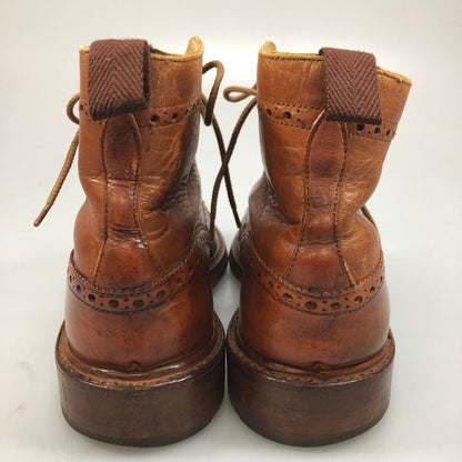 トリッカーズ カントリーブーツ モールトン M2508 ブラウン サイズ8.5 TRICKERS MALTON 約27.0cm【AFC46】