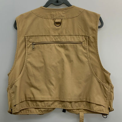 中古◆エルエルビーン フィッシングベスト コットン ベージュ サイズS L.L.Bean 【AFB35】