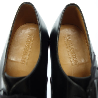 Very good condition ◆ JM Weston leather shoes cap toe oxford 300 men's size 7E black JMWESTON [LA] 