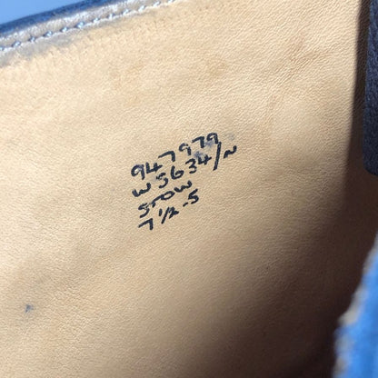 トリッカーズ カントリーブーツ ウイングチップ 944732 M2508 ネイビー UK7ハーフ-5 Tricker’ｓ ブーツ 約26.0cm【LA】【中古】