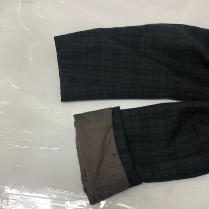 美品◆チャップス ラルフローレン テーラードジャケット 2B オールド グリーン チェック メンズ サイズ90A4 CHAPS Ralph Lauren 【AFA21】
