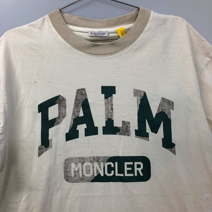 美品◆パームエンジェルス モンクレール コラボ  C-SCOM-23-4827 I209L8C00002 M3637 メンズ サイズ  M ベージュ  ANGELS Palm Angels MONCLER 【AFB5】