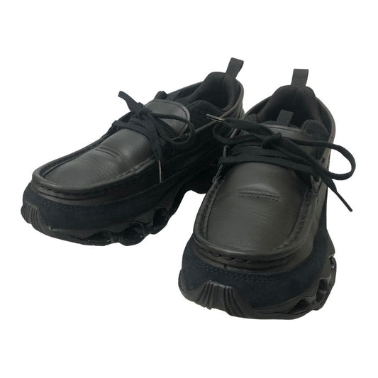 ミズノ ウェーブプロフェシー モック レザー Uチップ 厚底スニーカー メンズ サイズ26 ブラック MIZUNO WAVE PROPHECY MOC 約26.0cm【AFD15】