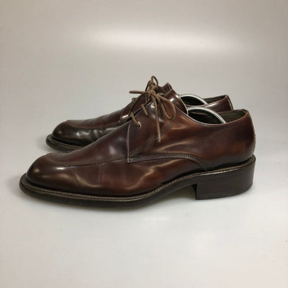 コールハーン レザーシューズ Uチップ ブラウン メンズ サイズ42 COLEHAAN 約26.5cm【AFC47】