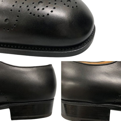 ジェイエムウエストン レザーシューズ 547 ホールカット パンチド ブラック メンズ サイズ9.5 J.M.WESTON ビジネスシューズ 約28.0cm【LA】【中古】