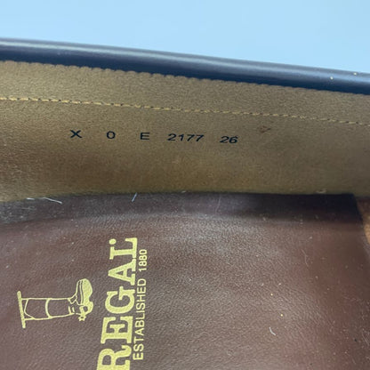 リーガル レザーシューズ コインローファー 2177 メンズ サイズ26cm ブラウン REGAL 約26.0cm【AFC1】