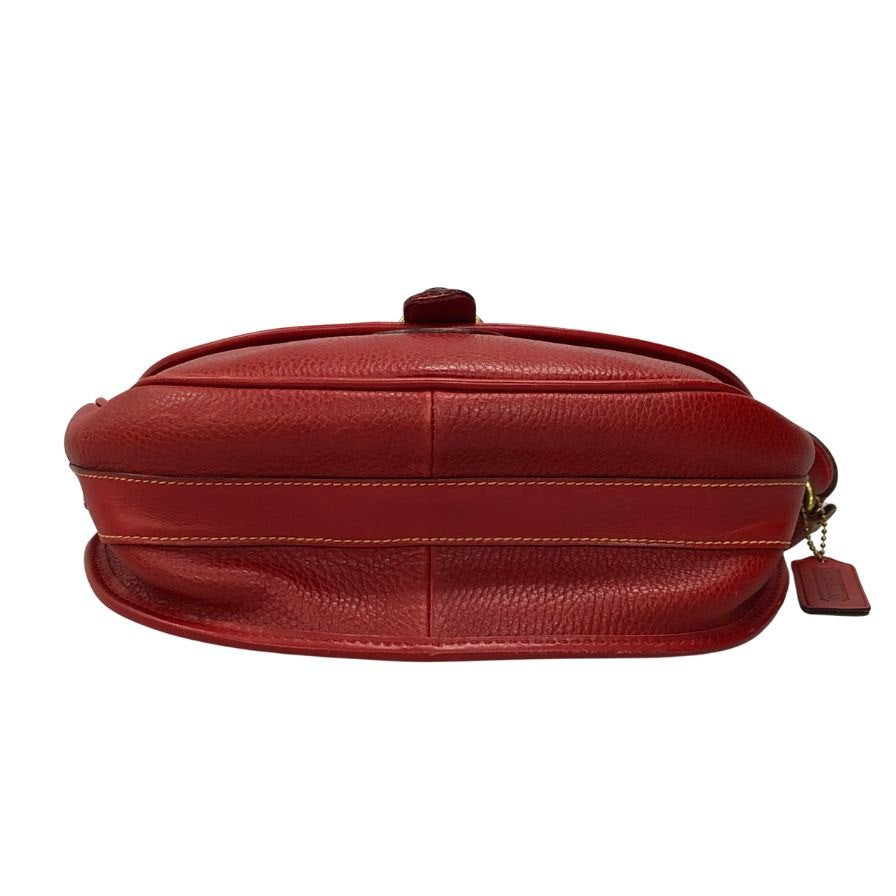 オールド コーチ コンパクトショルダーバック レッド OLD COACH【AFE9】