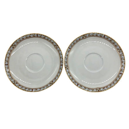 アビランド リモージュ カップ&ソーサー 2組セット デミタスカップ エスプレッソ 花柄 Haviland LIMOGES【AFB55】【中古】