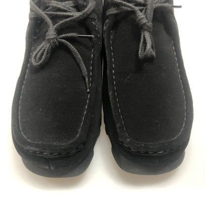 クラークス ワラビー ビームス別注 モカシン ゴアテックス GTX スエード ブラック サイズUK6.5 CLARKS 約25.5cm【AFD14】