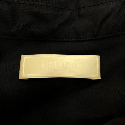 極美品◆セルフォード ノースリーブワンピース ネイビー レディース サイズ38 CELFORD 【AFB26】