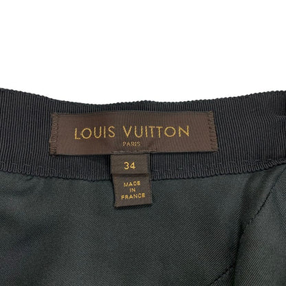 ルイヴィトン スカート ツイード サイドリボン マルチカラー レディース サイズ34 LOUIS VUITTON【AFB20】