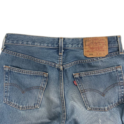 リーバイス デニム 501 90年代  USA製 ボタン裏501 インディゴ メンズ サイズ W30 L32 LEVI’S 【AFB48】