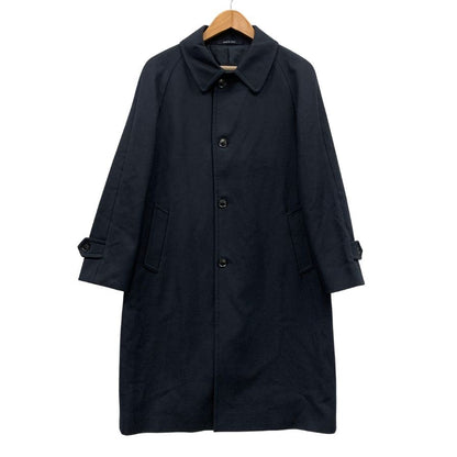 美品◆タリアトーレ バルマカーンコート LARS サイズ48 メンズ ブラック TAGLIATORE 【AFA11】