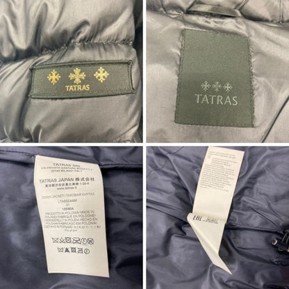 Good condition ◆ Tatras Down Coat Politeama LTA8SE4496 Women's Black Size 01 TATRAS [AFB36] 