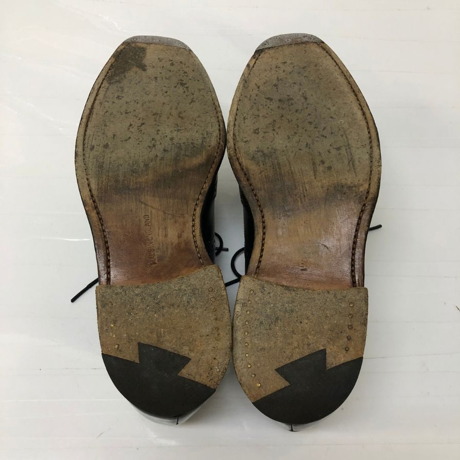 ロイドフットウェア レザーシューズ M3266 フルブローグ カーフ ブラック メンズ サイズUK6 Lloyd Footwear 約24.5cm【AFD6】