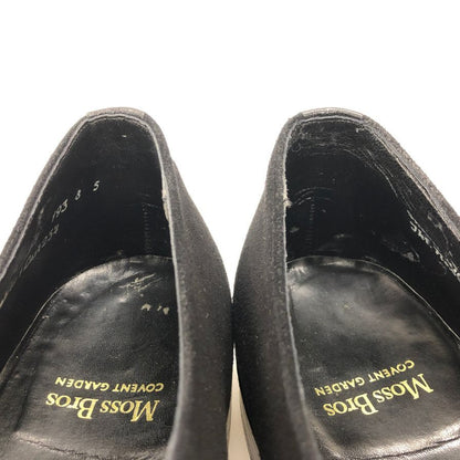 モス レザーシューズ スエード オックスフォード 2アイレット サイズ8.5 ブラック MOSS BROS 約27.0cm【AFC35】