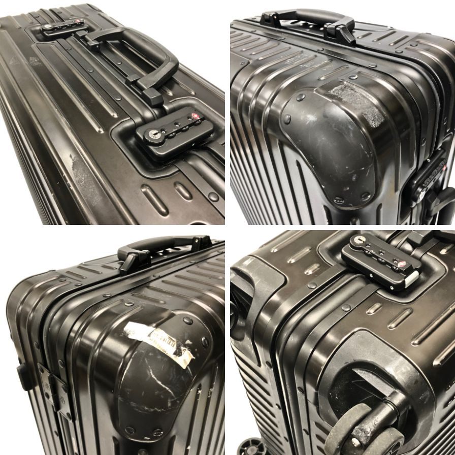 リモワ スーツケース オリジナルキャビンプラス ブラック 49L 4輪 ブラック ユニセックス 92556014 Rimowa【AFE13】
