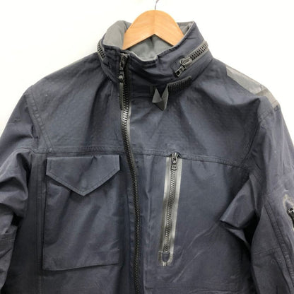 中古◆ヴィズヴィム ビズビム マウンテンジャケット ゴアテックス PRO-SHELL RECCOシステム メンズ サイズM ブラック  visvim 【AFA24】