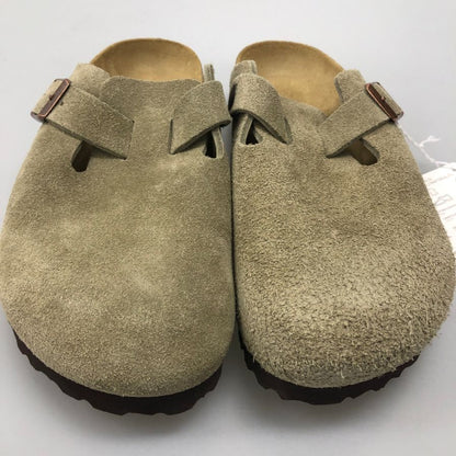 ビルケンシュトック サンダル ボストンBS スエード サイズ36 23.0cm レディース ベージュ系 BIRKENSTOCK 約23.0cm【AFD15-2】