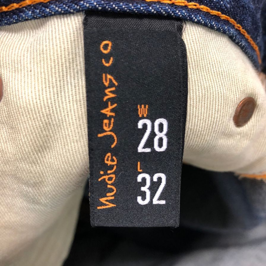 ヌーディージーンズ デニムパンツ ストレート W28 L32 メンズ ブルー系 Nudie Jeans 【AFB29】